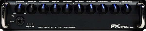 Gallien-Krueger Fusion 800 Bass Amplifier Head (800 Watts), New, Action Position Back