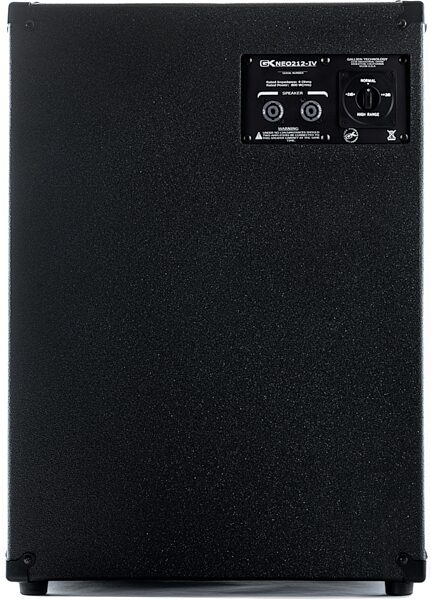 Gallien-Krueger Neo IV Bass Speaker Cabinet (800 Watts, 2x12"), 4 Ohms, Action Position Back