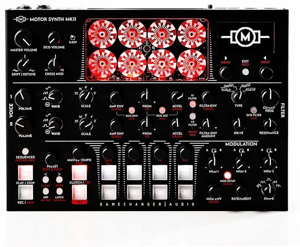 Gamechanger Audio Motor Synth MKII Desktop Synthesizer, New, Action Position Back