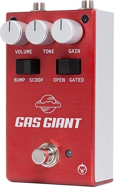 Pigtronix Gas Giant Fuzz Pedal, New, Action Position Back