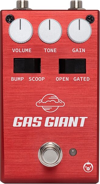 Pigtronix Gas Giant Fuzz Pedal, New, Action Position Back