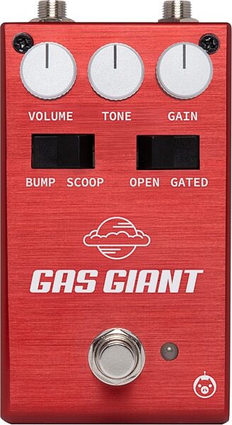 Pigtronix Gas Giant Fuzz Pedal, New, Action Position Back