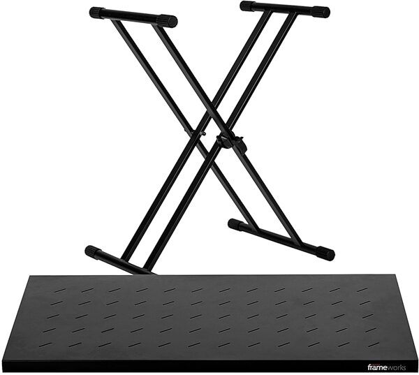 Gator GFW-UTL-XSTDTBLTOP Table Top for X-Stands, With X-Stand, pack