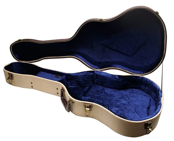 Gator GW-JM RESO Journeyman Resonator Guitar Deluxe Wood Case, New, Open