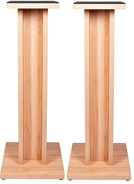 Gator Elite Series Studio Monitor Stand, Maple, 2-Pack, Main