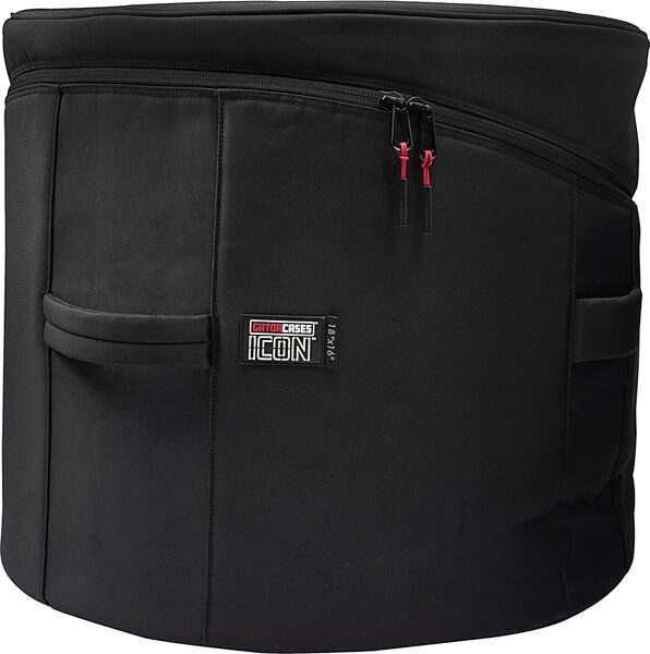 Gator Icon Bass Drum Bag, 18x16&quot;, Action Position Back