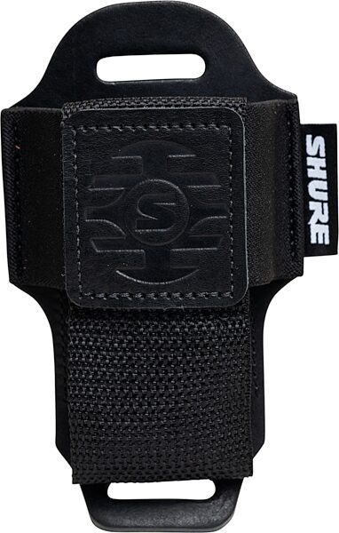 Shure Wireless Bodypack Transmitter Pouch, Black, Action Position Back