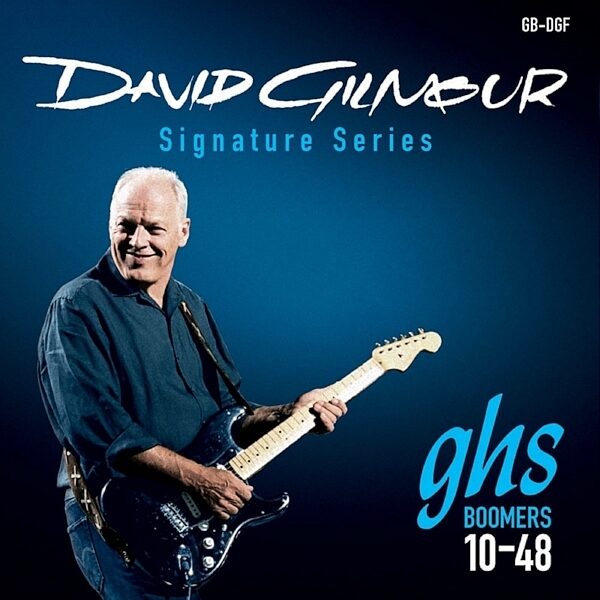 GHS GBDG David Gilmour Signature Electric Guitar Strings, Blue