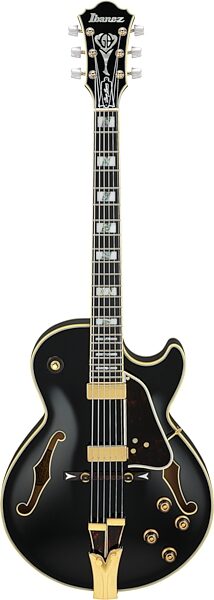 Ibanez GB10 George Bensen Electric Guitar, Black, Open Box (Good), Action Position Back