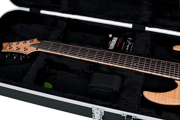 Gator GC-ELEC-XL Deluxe ABS Extra Long Fit-All Electric Guitar Case, New, View 7