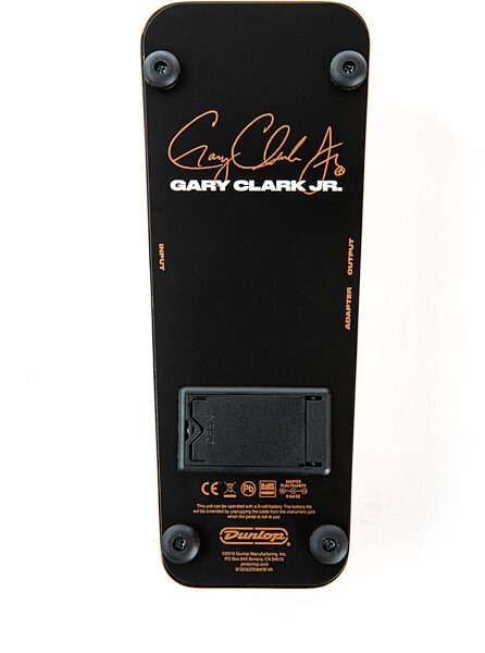 Dunlop Gary Clark Jr. Signature Cry Baby Wah Pedal, Action Position Back