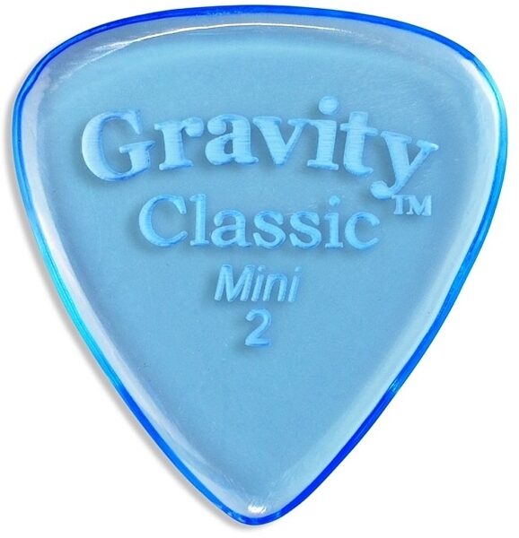 Gravity Picks Classic Mini Acrylic Guitar Pick, 2mm
