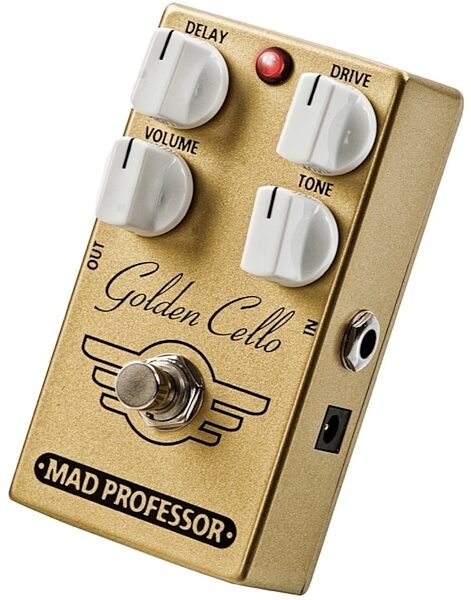 Mad Professor Golden Cello Overdrive and Delay Pedal, View 5
