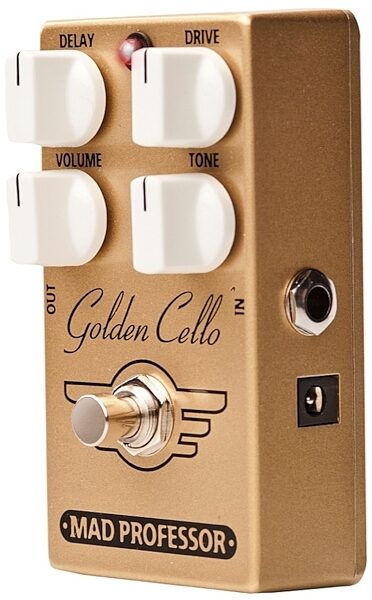 Mad Professor Golden Cello Overdrive and Delay Pedal, View 4