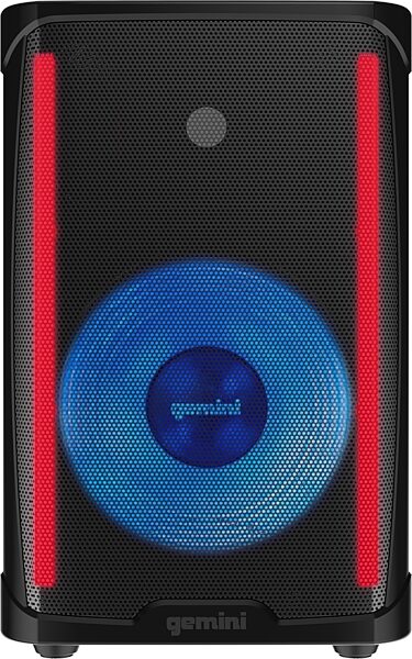 Gemini GD-L115BT Powered Speaker with Bluetooth, Action Position Back