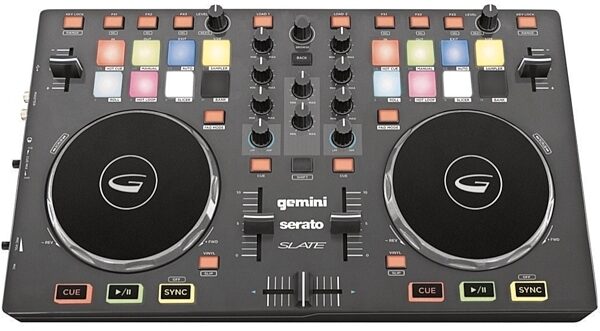 Gemini Slate DJ Controller, Main