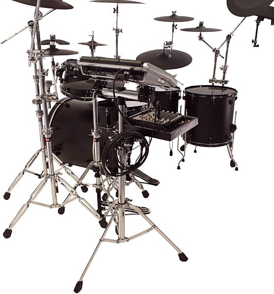 Gibraltar GEMS Electronic Mounting Station Stand, In Use 2