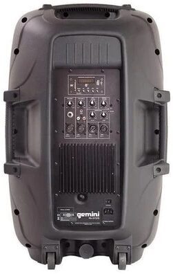 Gemini PA SYS15 Complete Dual Speaker PA Package, New, Action Position Back