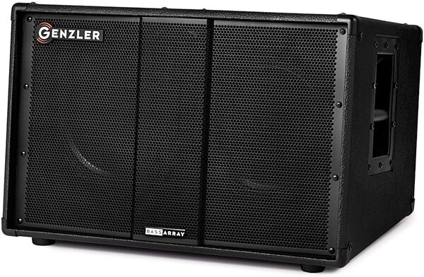Genzler Bass Array 210-3 Slant Bass Speaker Cabinet (500 Watts, 2x10"), Action Position Back