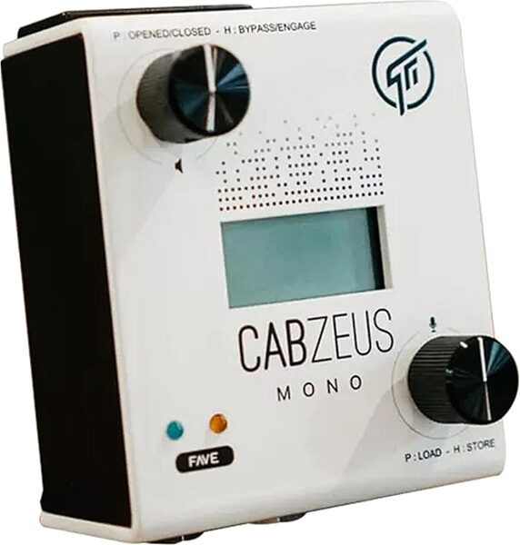 GFI Systems Cabzeus Mono Speaker Simulator / DI Box Pedal, New, Action Position Back