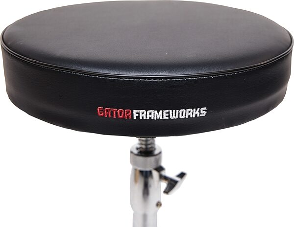 Gator Frameworks Round-Top Drum Throne, New, Action Position Back