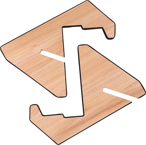 Gator Frameworks Elite Series Guitar Furniture X Stand, Maple, Action Position Back