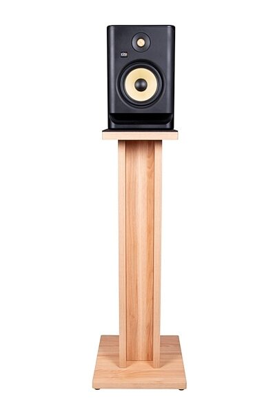 Gator Elite Series Studio Monitor Stand, Maple, Single Stand, Blemished, view