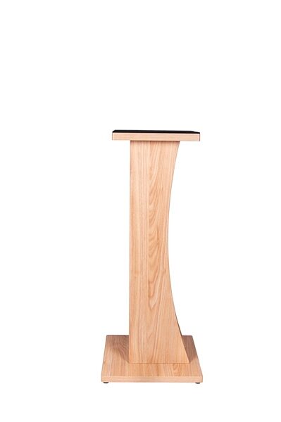 Gator Elite Series Studio Monitor Stand, Maple, Single Stand, Blemished, view