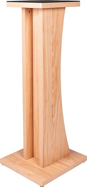 Gator Elite Series Studio Monitor Stand, Maple, 2-Pack, Angle