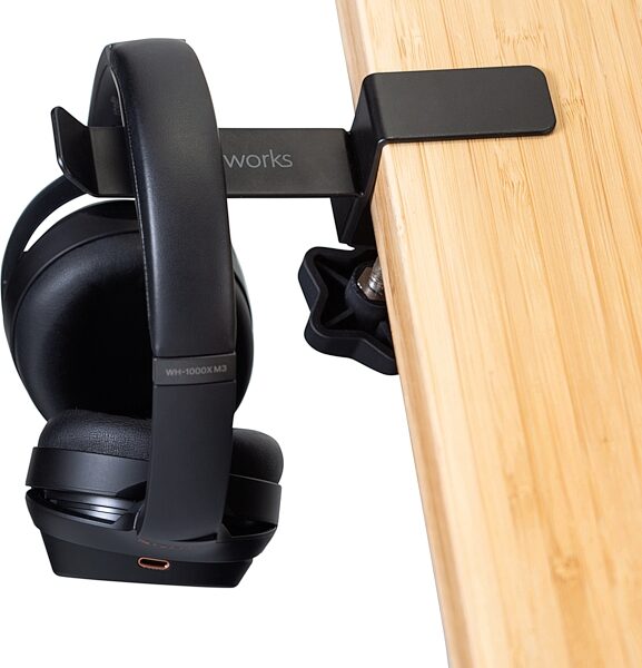 Gator GFW-HP-HANGERDESK Headphone Hanger For Desks, New, Action Position Back