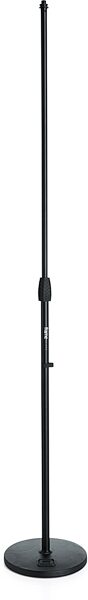 Gator Round Base Microphone Stand, 10 inch, GFW-MIC-1000, Action Position Front