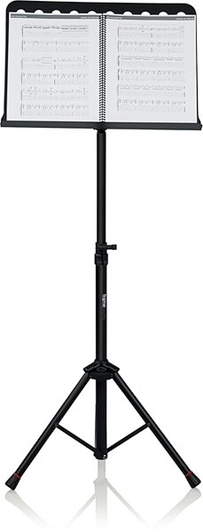 Gator GFW-MUS-0500 Lightweight Music Stand, New, Action Position Back