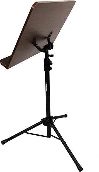 Gator GFW-MUS-4000 Wooden Conductor Music Stand, New, Action Position Back