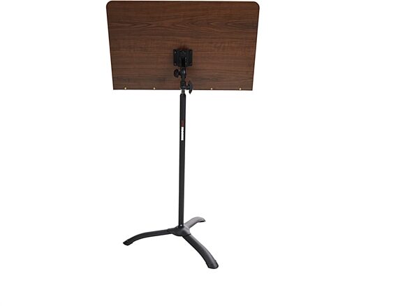 Gator GFW-MUS-5000 Wooden Conductor Music Stand, New, Action Position Back