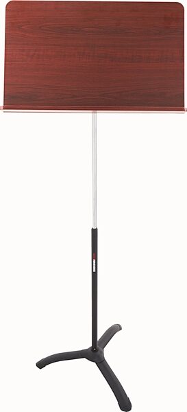Gator GFW-MUS-5000 Wooden Conductor Music Stand, New, Action Position Back