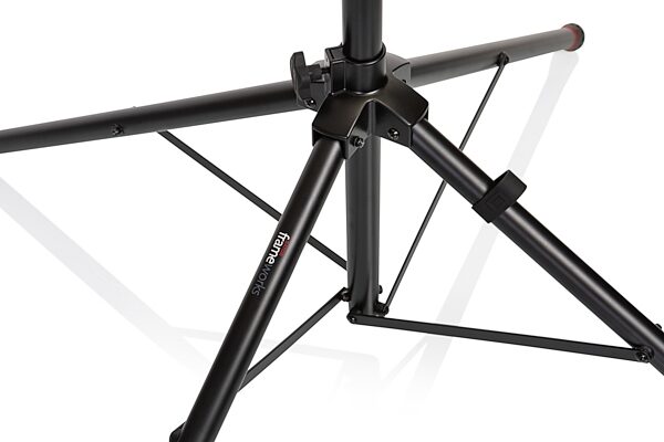 Gator GFW-SPK-4000SET Speaker Stands with Bag, Action Position Front