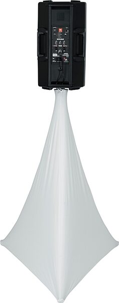 Gator GFW-TRIPODSCRIM Tripod 360 Stand Scrim, White, Action Position Side