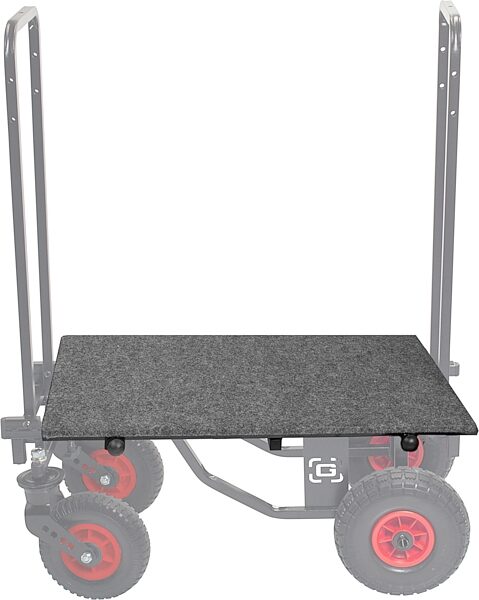 Gator Frameworks Lower Deck for Utility Carts, New, Action Position Back