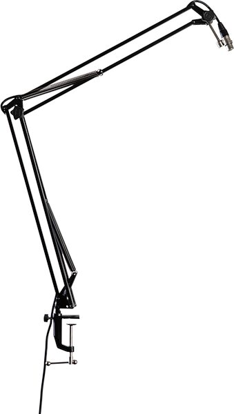 Gator GFWMICBCBM1000 Desk-Mounted Broadcast Microphone Boom Stand, New, Detail Side