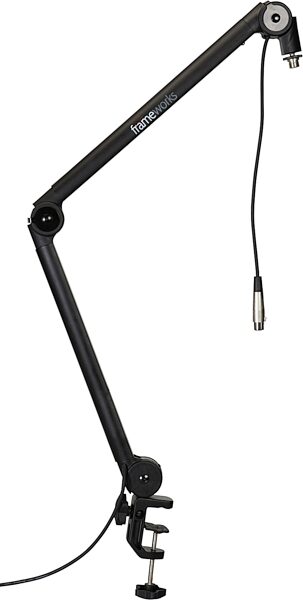 Gator GFWMICBCBM3000 Deluxe Desktop Mic Boom Stand, New, Action Position Back