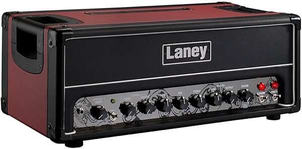 Laney GH30R Guitar Amplifier Head (30 Watts), Angled Side