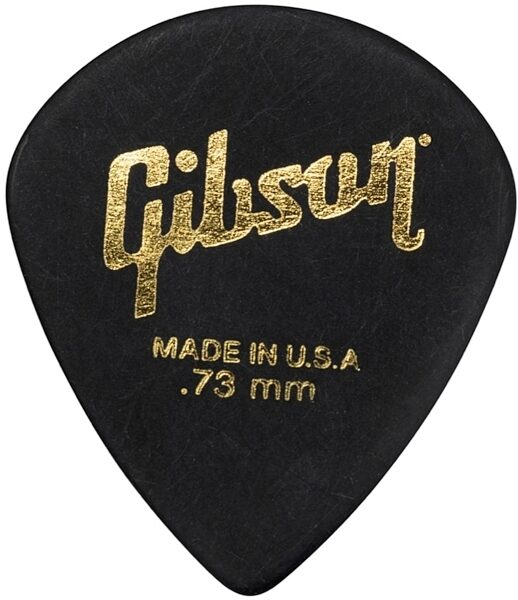 Gibson Modern Guitar Picks, Black, 0.73 millimeter, 6-Pack, view