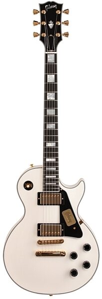 Gibson Les Paul Custom Lite Electric Guitar (with Case), Antique White