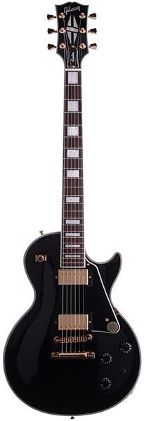 Gibson Limited Edition 2016 Les Paul Classic Custom Lite Electric Guitar (with Case), Ebony