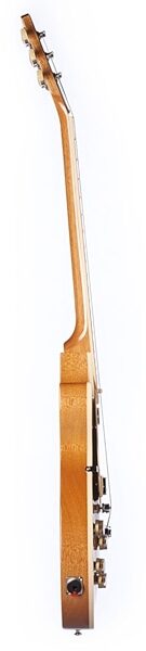 Gibson Limited Edition Left-Handed Les Paul Deluxe Gold Top Electric Guitar with Case, Side