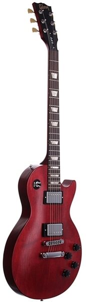 Gibson Les Paul Studio LPJ Deluxe Electric Guitar (with Gig Bag), Cherry - Side