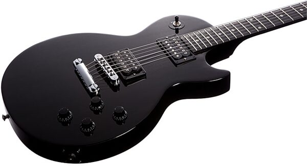 Gibson Les Paul Junior Special Humbucker Electric Guitar with Gig Bag, Ebony Closeup