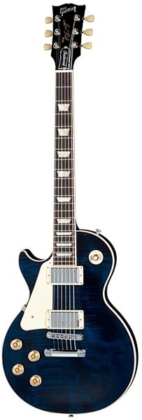 Gibson 2013 Les Paul Traditional Electric Guitar (with Case), Left-Handed, Chicago Blue