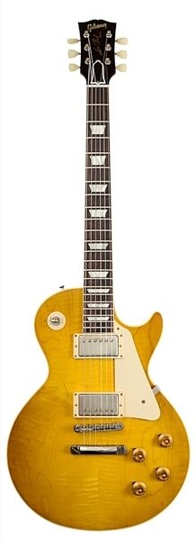 Gibson 1958 Les Paul Plaintop VOS 2014 Electric Guitar (with Case), Lemonburst