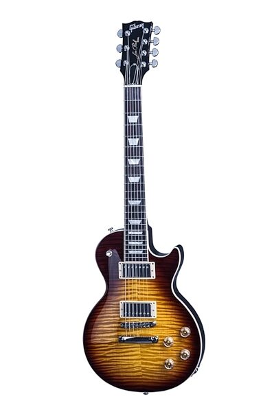 Gibson Limited Edition Les Paul Standard Electric Guitar, 7-String (with Case), Tobacco Sunburst